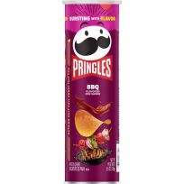 PRINGLES® Potato Crisps Chips BBQ, 3800018366, 5.5 OZ