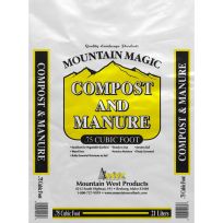 Mountain Magic Compost & Manure, 34123027, .75 CU FT
