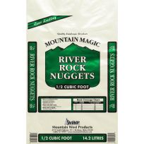 Mountain Magic River Rock Nuggets, 34123018, .5 CU FT