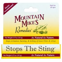 Mountain Mike's Remedies® Stops the Sting Relief Ointment, 5042015