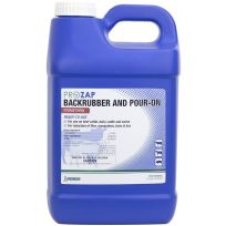 PROZAP Backrubber & Pour-On, 0896010, 2.5 Gallon