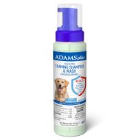 Adams Plus Flea & Tick Foaming Shampoo for Dogs & Puppies, 100532471