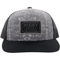 Hooey Doc Hat, 2202T-GYBK, Grey / Black, One Size Fits All