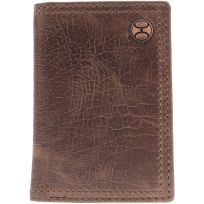 Hooey Classic Trifold Wallet, HTF001-BR, Brown