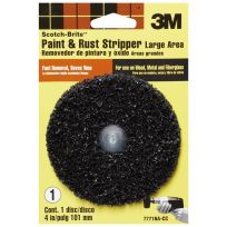3M Drill Mounted Paint and Rust Stripper, 7771NA-CC, 4 IN