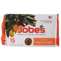 Jobe's® Fertilizer Spikes for Fruit & Citrus Trees, 15-Pack, 01612
