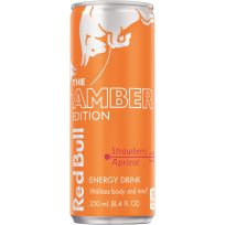 Red Bull Energy Drink, The Amber Edition, Strawberry Apricot, RB240074, 8.4 OZ