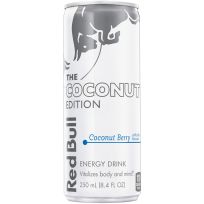 Red Bull Energy Drink, Coconut Edition, Coconut Berry, RB224254, 8.4 OZ