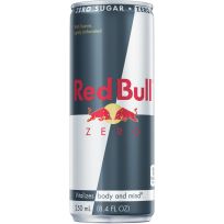 Red Bull Energy Drink, Zero, RB231401, 8.4 OZ