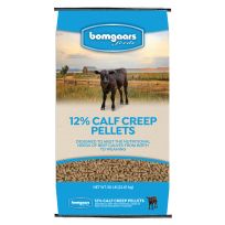 Bomgaars Feeds 12% Calf Creep Pellets, 33310, 50 LB Bag