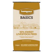 Bomgaars Feeds Basics 10% Sweet Livestock Feed, 33319, 40 LB Bag