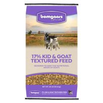 Bomgaars Feeds 17% Kid & Goat Textured Feed, 81920, 40 LB Bag