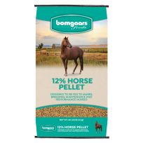 Bomgaars Feeds 12% Horse Pellets, 33352, 40 LB Bag