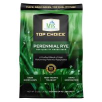 Top Choice Perennial Rye Grass Seed, 4400090, 3 LB