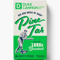 Duke Cannon Big Ass Brick of Soap, Pine Tar, 03PINETAR1, 10 OZ