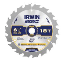 Irwin 6 1/2-In 18T Saw Blade, IWAS61218L