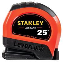 Stanley High Visibility Leverlock Tape Measure, STHT30817S, 25 FT