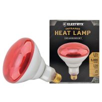 ELECTRYX™ Heat Lamp Bulb, 125W, EL-011, Red