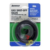 ARNOLD® Universal Gas Shut-Off Valve for Lawn Tractors and Zero-Turn Mowers with 1/4 IN I.D. Low Permeation, GSV-200