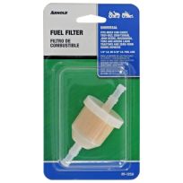 ARNOLD® Universal Fuel Filter for Lawn Tractors and Zero-Turn Riding Mowers, FF-125A
