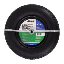 ARNOLD® Arnold 15.5 in. (4.80/4.00X8) Air-Filled Wheel, 3 in.-6 in. Hub, and 3/4 in. and 5/8 in. Bearings fo, 490-326-0017