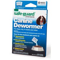Merck Safe Guard Canine Dewormer, 3-Pack, 33576, 2 g