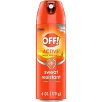 OFF! Active Insect Repellent, Sweat Resistant, 01810, 6 OZ