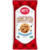 MATT'S BAKERY® Peanut Butter Chocolate Chip Cookies, MC00061, 10.5 OZ