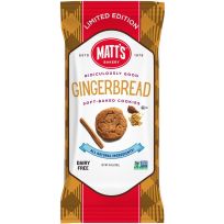 MATT'S BAKERY® Gingerbread Cookies, MC00133, 10.5 OZ