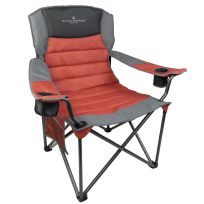 Black Sierra Equipment Silverback Mega Padded Chair, QACH-011-BTH-BSE, Burnt Henna