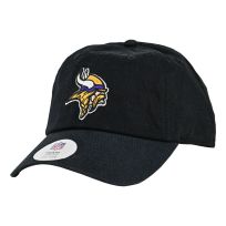 NFL Vikings Cleanup Washed Cotton Cap, JT77, Purple, One Size Fits Most