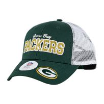 NFL Packers Victortia Womens Mesh Back Cap, JU06, Green, One Size Fits Most