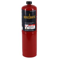 BERNZOMATIC® Disposable Oxygen Cylinder, Red, 333251, 1.4 OZ