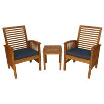 Leigh Country Sequoia Chat Chair Set, 3-Piece, TX 36432
