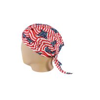 The Bandanna Company Tossed American Flag Hav-A-Danna®, HALLIN-100521, Red / White / Blue, One Size Fits Most