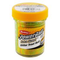 Berkley PowerBait® Glitter Trout Bait Dough, Rainbow, 1004950