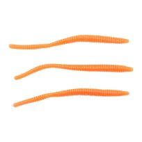 Berkley PowerBait® Power® Floating Trout Worm, Fluorescent Orange, 1307600, 3 IN
