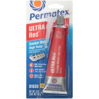 Permatex ULTRA RED® RTV Silicone Gasket Maker, 81630, 3 OZ