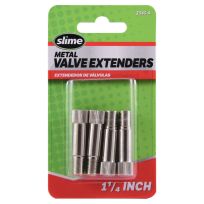 slime® Metal Tire Valve Extenders, 2045-A, 1.25 IN