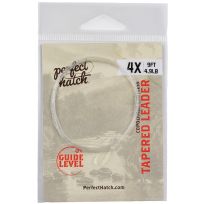 Perfect Hatch Knotless Tapered Leader, 9 FT, PHSFKTL94X, 4X
