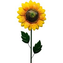 Cheap Carls Sunflower with spring on Pole, 48 IN x 11 IN, 903-00164