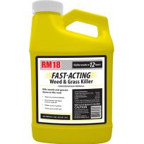 Rm18 Fast Acting Weed & Grass Killer Concentrate, 75437, 64 OZ