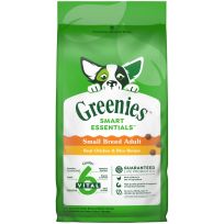 Greenies Smart Essentials Small Breed Adult High Protein Dry Dog Food Real Chicken & Rice Recipe, 471-611-15, 5.5 LB Bag