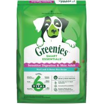 Greenies™ SMART ESSENTIALS™ Sensitive Digestion & Skin Adult Dry Dog Food Real Lamb & Brown Rice Recipe, 471-609-15, 15 LB Bag