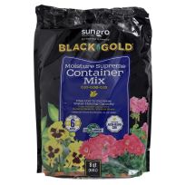 Sungro® Black Gold® Moisture Supreme Container Mix, 1413000Q08P, 8 Quart