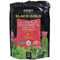 Sungro® Black Gold® Natural & Organic Succulent & Cactus Potting Mix, 1410602 8 QT P, 8 Quart