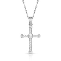 Montana Silversmiths Binding in Faith Cross Necklace, NC4915
