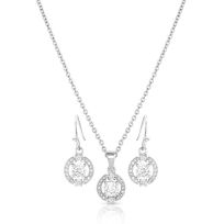 Montana Silversmiths Guiding Light Crystal Jewelry Set, JS5358