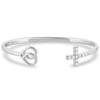 Montana Silversmiths Love and Faith Cuff Bracelet, FFBC5537