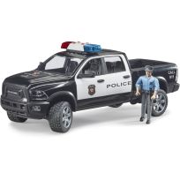 Bruder Toys RAM 2500 Police with Policeman and Lights and Sounds, 2505
